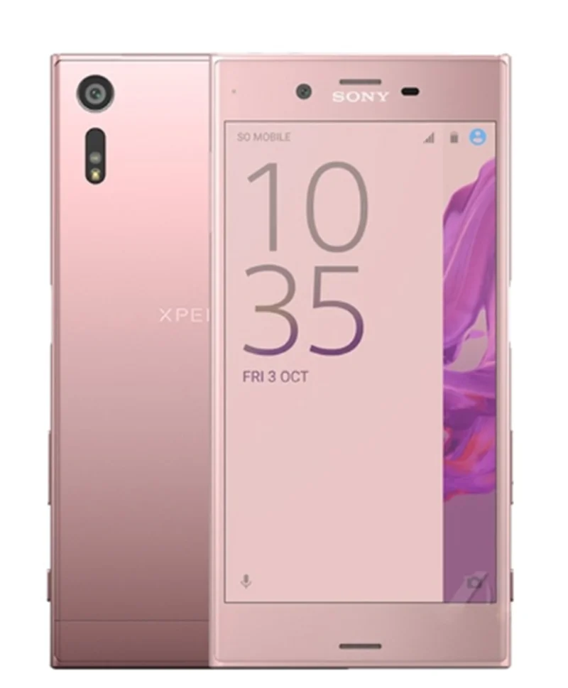 Разблокированный мобильный телефон sony Xperia XZ F8331 с одной sim-картой, 3 Гб ОЗУ, 32 Гб ПЗУ, 4G LTE, четырехъядерный, 5,2 дюймов, отпечаток пальца