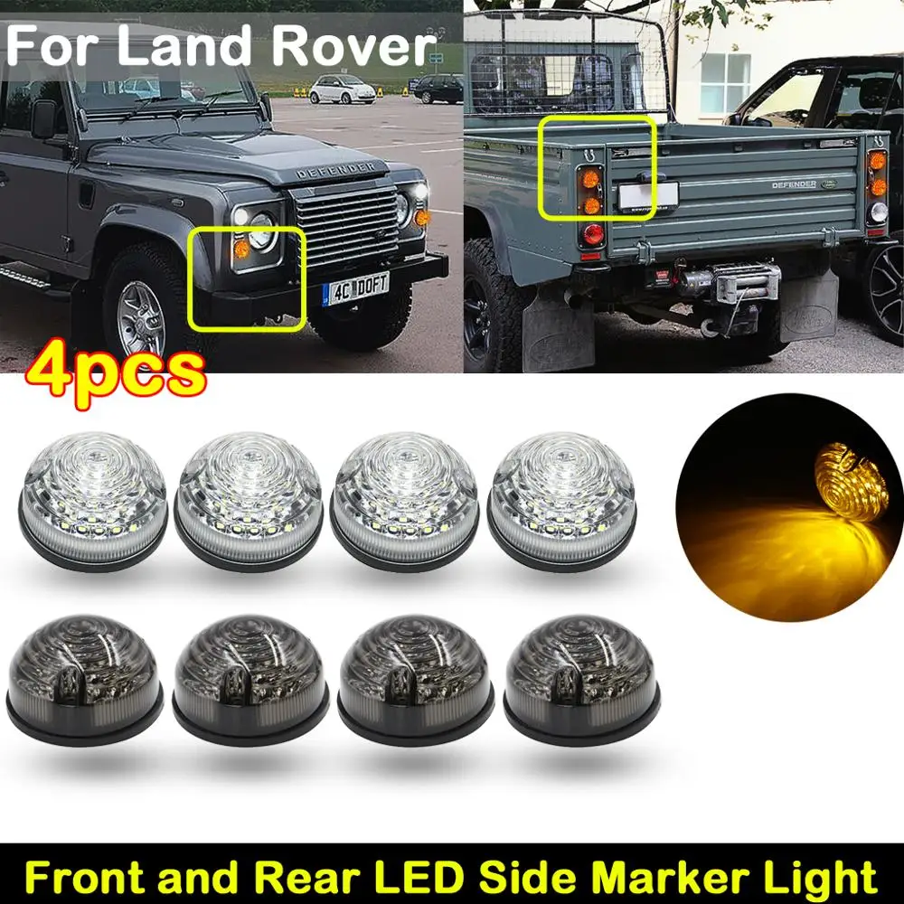 Для Land Rover 1Series 2Series 2ASeries 3Series Defender 90 110 передний и задний светодиодный габаритный