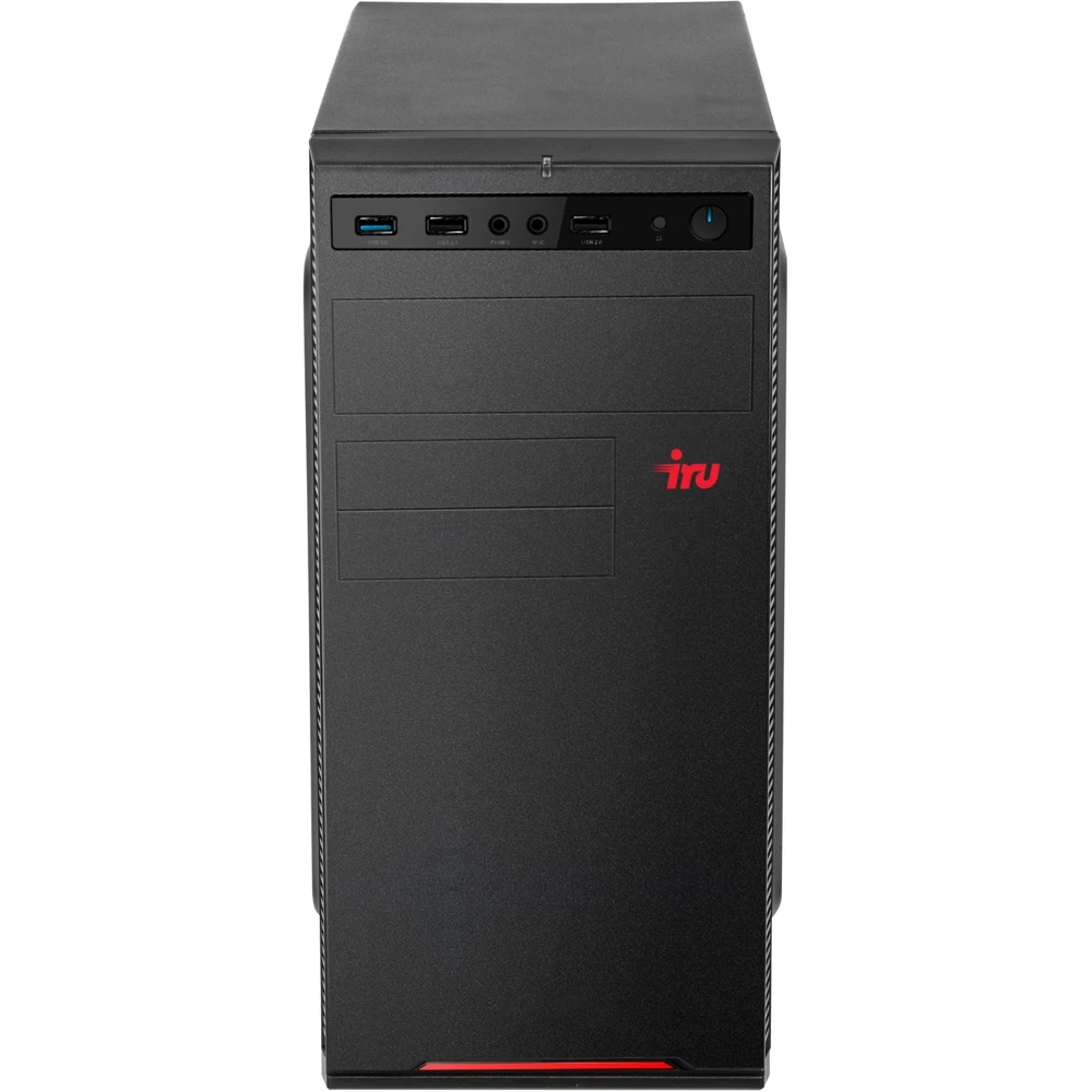 ПК IRU Home 120 MT E2 3000/4Gb/SSD240Gb/HD8280/W10HSL64/черный
