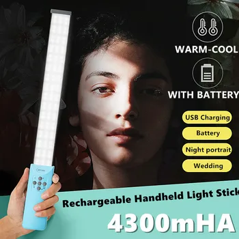 

Beiyang Handheld Fill Light Photography LED Light Fill Light Stick Outdoor Portrait Light Rgb Video Light Touch 3200K-5600K