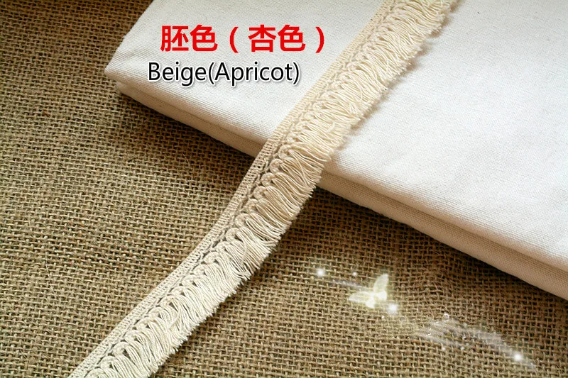 10 ярдов/Лот со шнуровкой и кисточками отделка хлопковой нитью латинские танцы