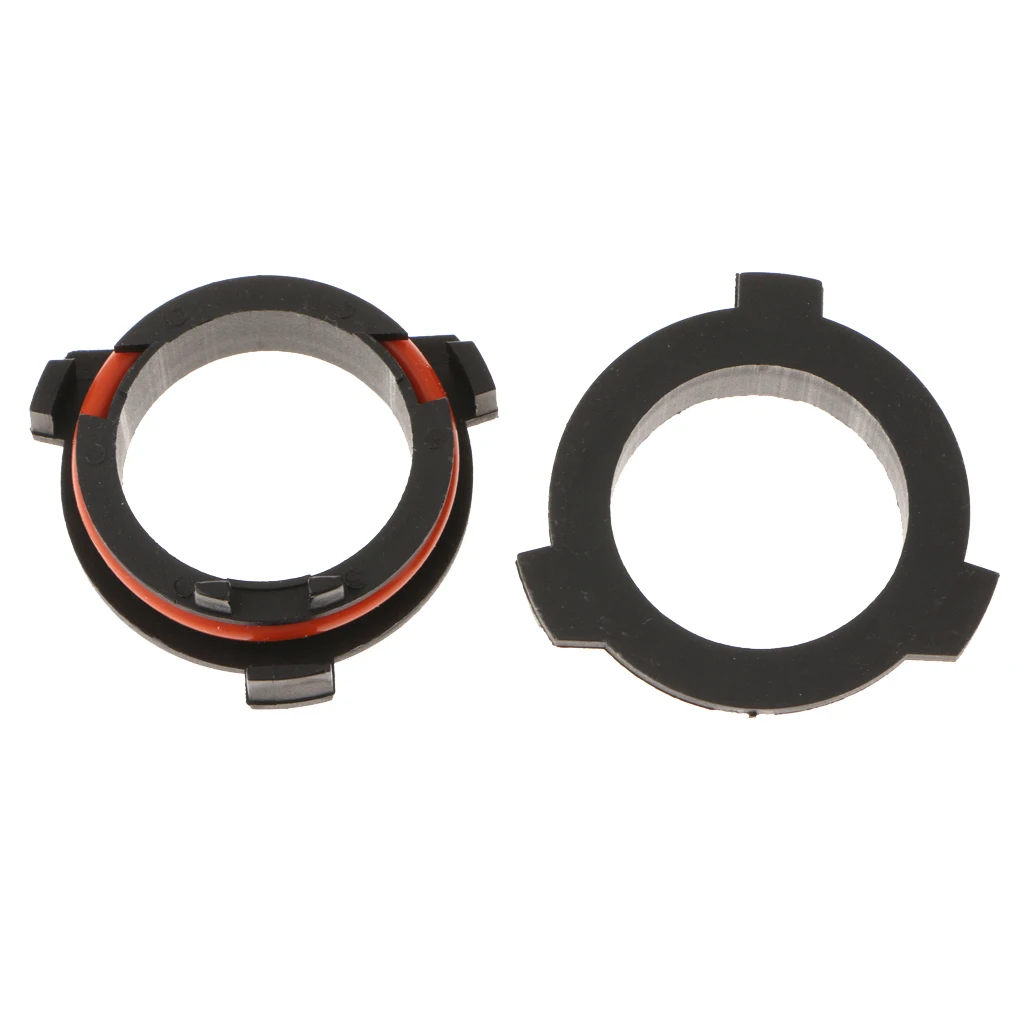 Pair H7 LED Bulb Headlight Holder Conversion Kit For  Opel Vauxhall Astra