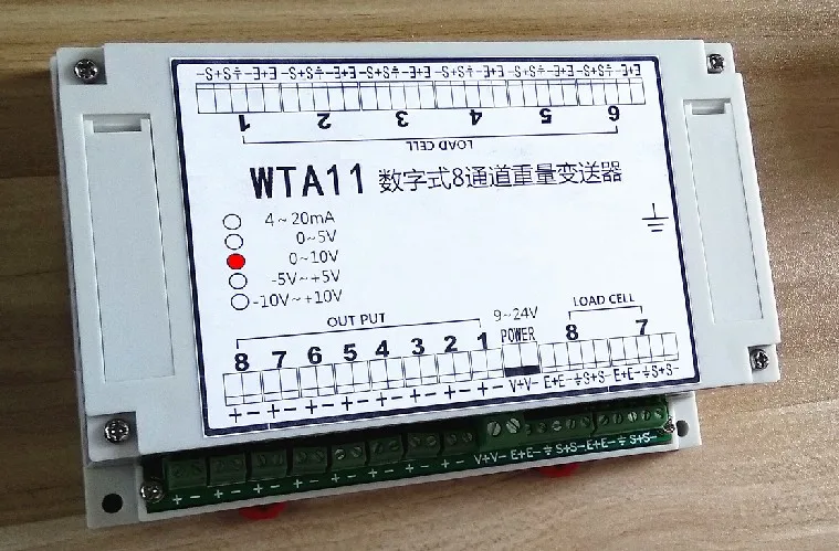 

Weighing Transmitter WTA11 Independent 8-channel Guide Rail Type