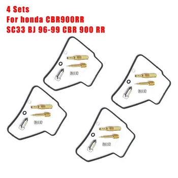 

4 Set Accessories Motorcycle Carburetor Repair Kit Rebuild Set Part For Honda VF500 C V30 MAGNA VF500 F Durable And Practical