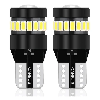 

2x White Car Light T10 W5W Led Wedge Bulb Side Marker Parking Light for Toyota Corolla CHR Yaris Avensis Camry RAV4 Auris Hilux