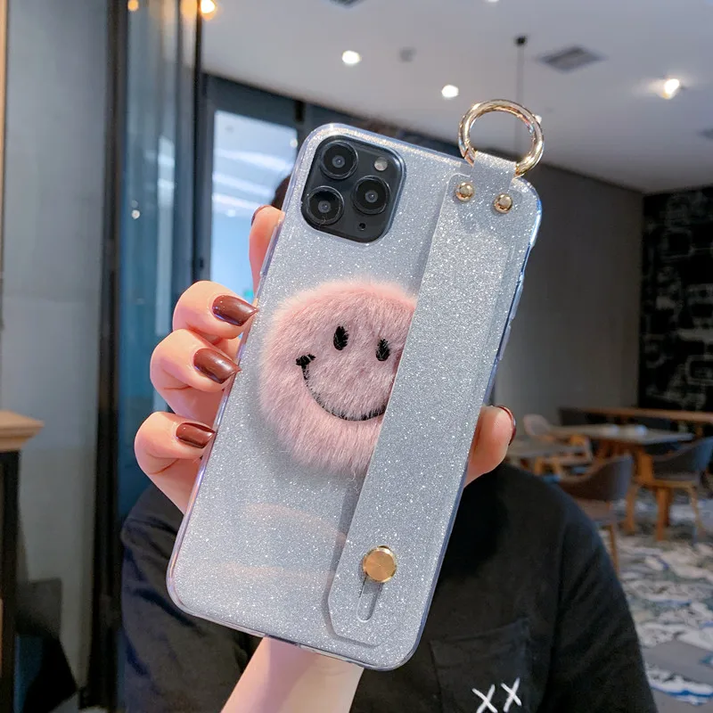 Ремешок чехол для Xiaomi Redmi Note 8 iPhone 7 6 Plus 5 iPad Pro 4 4x6 Pro A2 LTIE 7 Y3 6A 7A K20 5A 5 плюс 5 4A 3S 3S2 Y2 блестящий чехол - Цвет: Silver