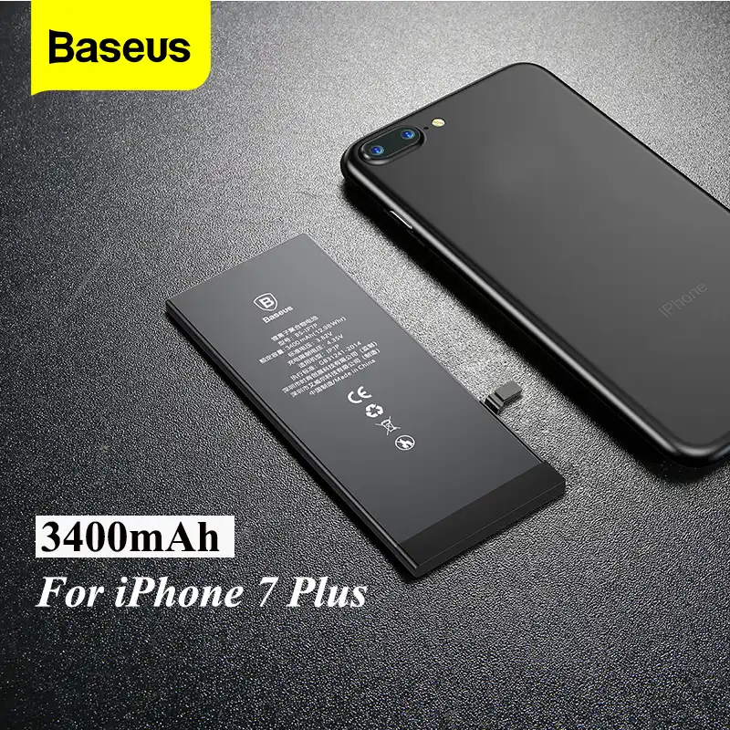 Original Baseus Hohe Kapazitat 3400mah Handy Akku Fur Iphone 7 Plus Interne Ersatz Telefon Batteria Fur Iphone 7g Plus Handy Akkus Aliexpress