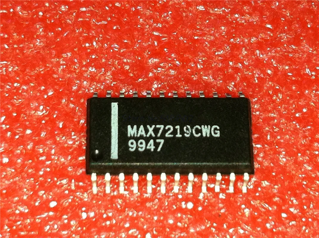 50 шт./лот MAX7219CWG MAX7219C MAX7219 WSOP-24 на