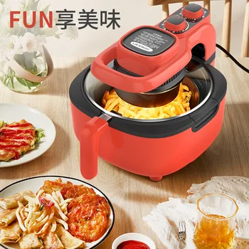 

Liren air Fryer household electric fryer with large capacity new oil-free and low-fat automatic can see 5 liters