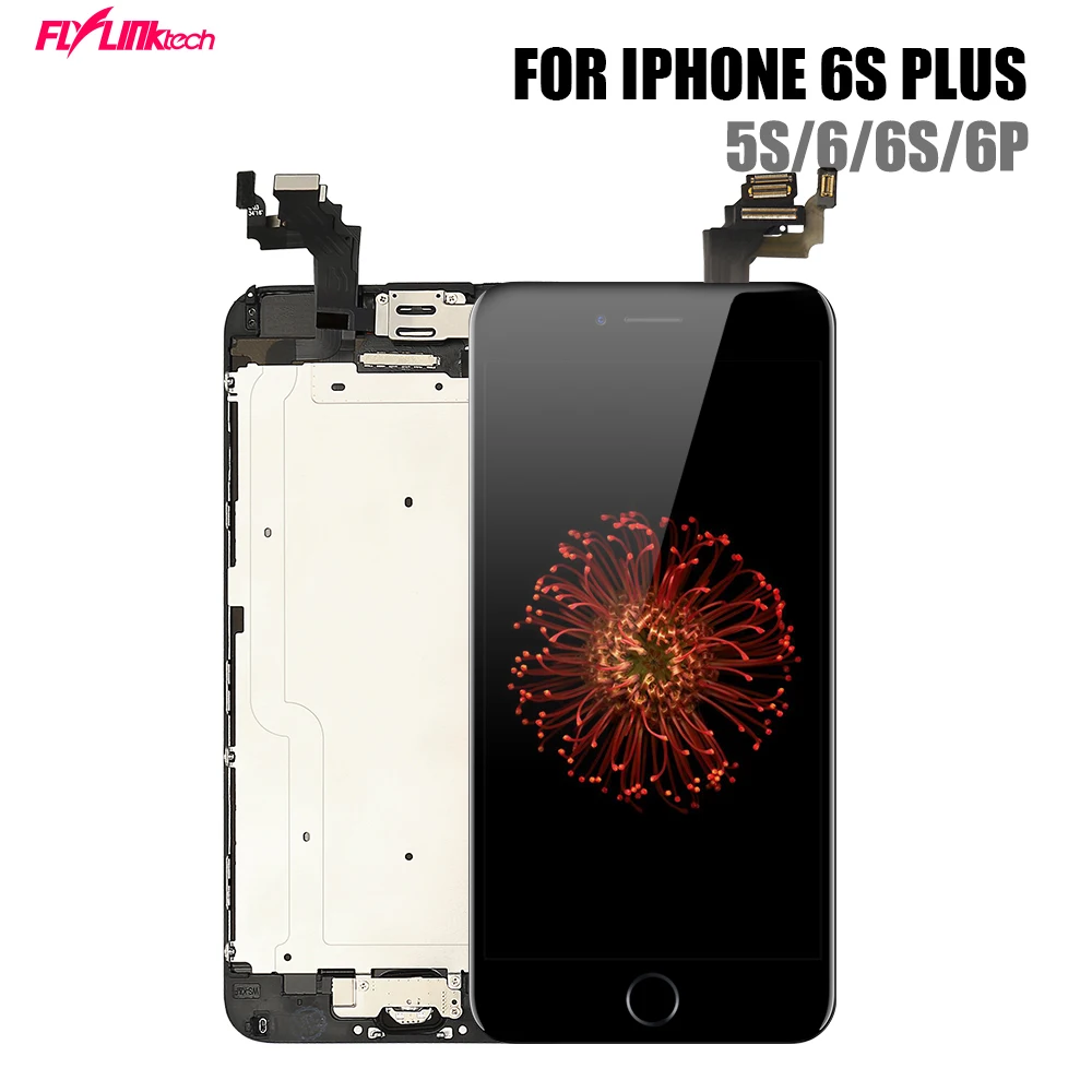 

Flylinktech AAAA Grade LCD Display for iPhone 5s 6 6s Plus Touch Screen Digitizer Assembly Parts for iPhone 6 6S Plus with Tools