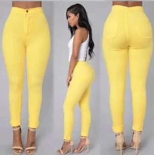 ZOGAA Pants New Office Style Pocket Skinny High Waist Harem Pants Women Summer Casual High Elastic Waist Slim Fit Pencil Pants