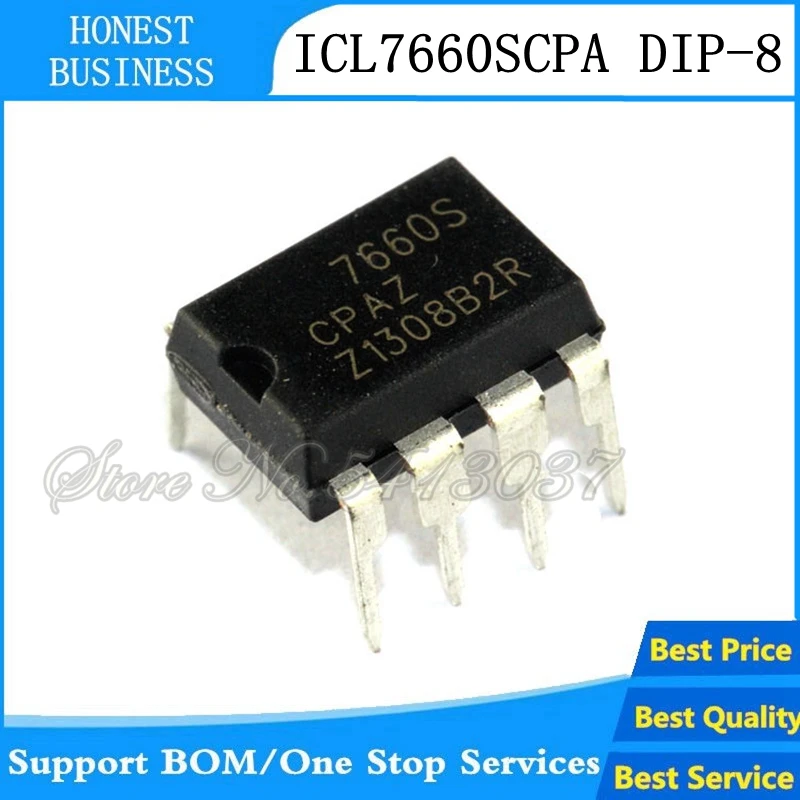 20 шт. ICL7660SCPA DIP8 ICL7660 DIP ICL7660S DIP-8 ICL7660SCPAZ | Электроника