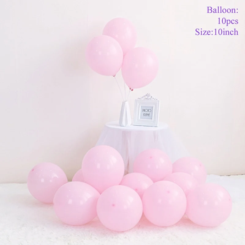 Macaron Balon 2 Taoup детская прозрачная коробка для хранения воздушных шаров с днем рождения принадлежности для детского душа сувениры бумажная картонная коробка подарочная упаковка - Цвет: Macaron Balon 2