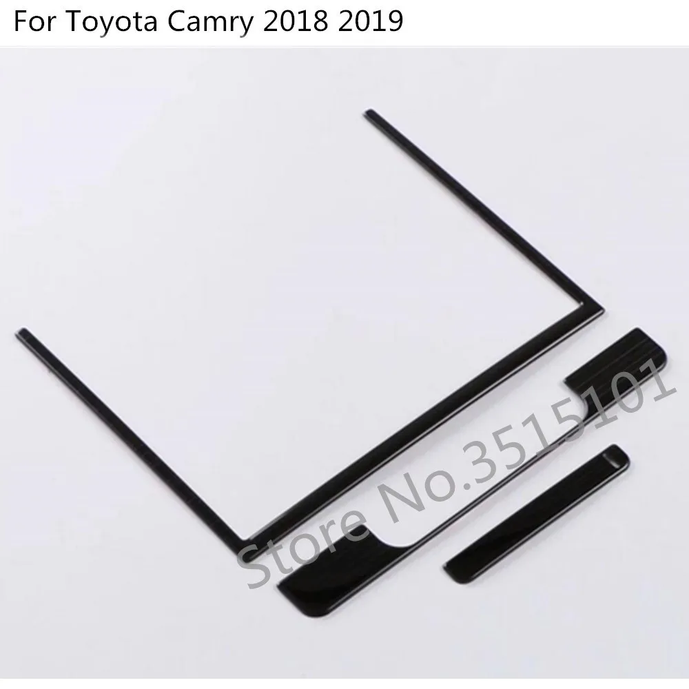 Для Toyota New Camry XV70 автомобилей внутренняя коробка для хранения отделкой контейнер из нержавеющей стали для центральных консоли коробка держатель для чашки крышки