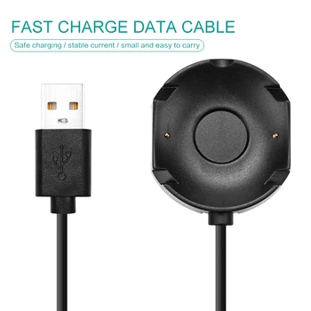 

1M USB Replacement Charger Charging Cable Base Charger Cable For Nokia Steel Hr Smart Watch Smart Accessories Non-slip Silicone