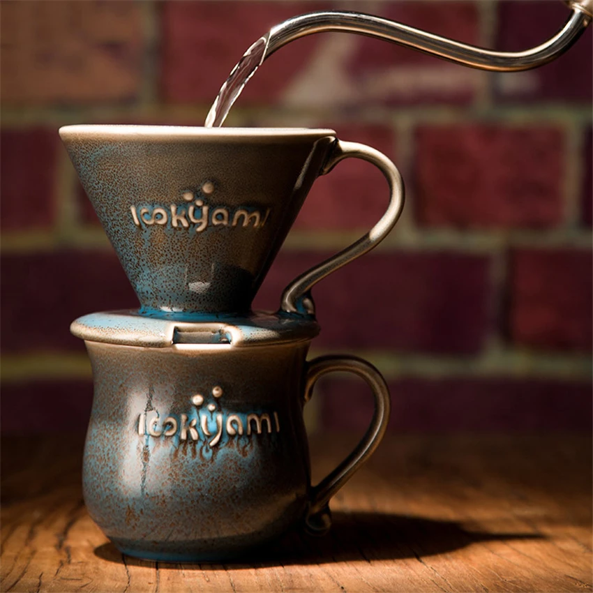 Керамическая кофейная чашка для эспрессо чашки капельки V60 воронка капельная