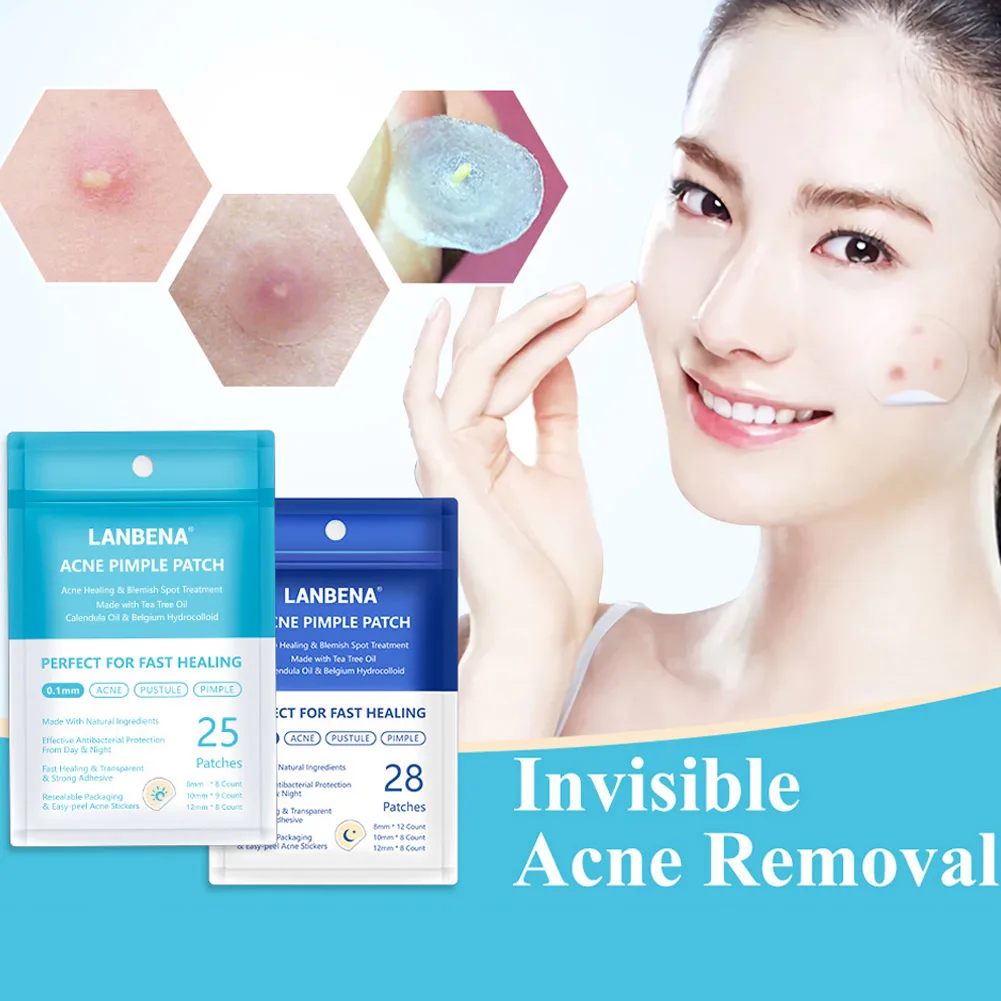 

Tea Tree Skin Patch Acne Pimple Patch Reduce Invisible Stickers for Skin Care OR88