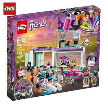 

LEGO Blocks Girl friend, creative modification workshop, puzzle block 41351 413pcs/pzs-6years old Children Toys Festival Gift