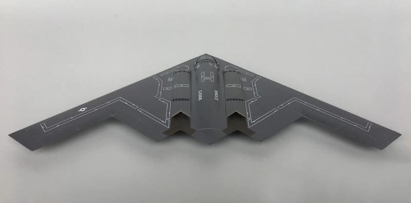 Fine 1/200 ВВС США b-2a стелс бомбардировщик 558648 сплав самолет коллекция моделей