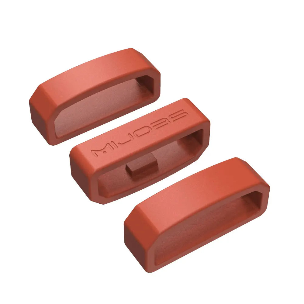Set of 3 Rubber Retaining Rings for Fitness Tracker Wristbands
