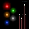 Bling Twinkling Light Wired Flashing Led SMD 3V/12V  Lamp Models Train Pre-soldered Micro Litz For Toys Lighting 10Pcs 4