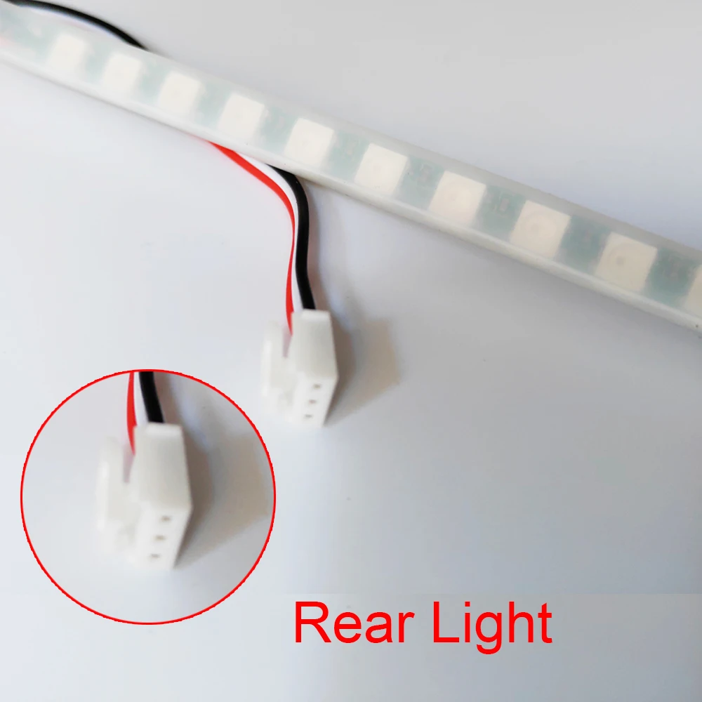 Rear light strip Светильник GotWay Msuper X, цветной светодиодный светильник GotWay MSX - Цвет: Rear light strip