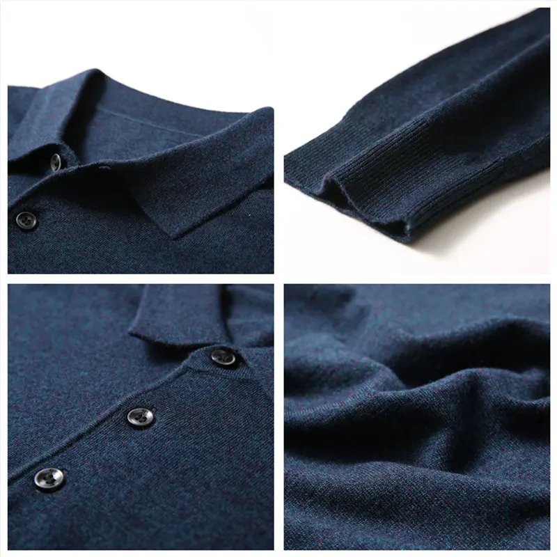 COODRONY Brand Sweater Men Classic Casual Turn-down Collar Pull Homme Cotton Wool Pullover Men Autumn Winter Soft Sweaters 91084 COODRONY Brand Sweater Men Classic Casual Turn-down Collar Pull Homme Cotton Wool Pullover Men Autumn Winter Soft Sweaters 91084