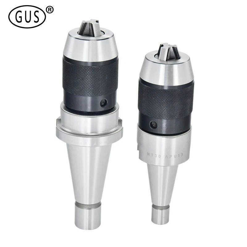 collet chuck for wood lathe BT30 BT40 NT30 NT40 APU08 APU13 APU16 Self-tightening chuck handle drill chuck CNC integrated self-tightening lathe tools holder irwin bench vise