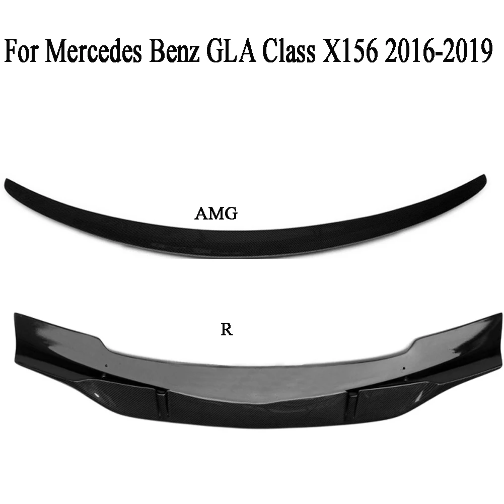 Задний спойлер для багажника из углеродного волокна Mercedes Benz GLA Class X156 2016 2017 2018 2019 AMG
