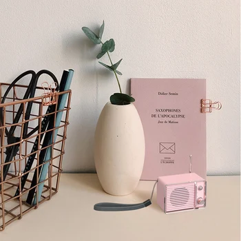 

Bluetooth Mini Retro Speaker 3D Wireless Super Bass Portable Loudspeaker PUO88