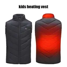 Жилет с подогревом зарядка через usb легкий утепленный жилет с подогревом моющийся Регулируемый для пеших прогулок и охоты мотоцикл кемпинг