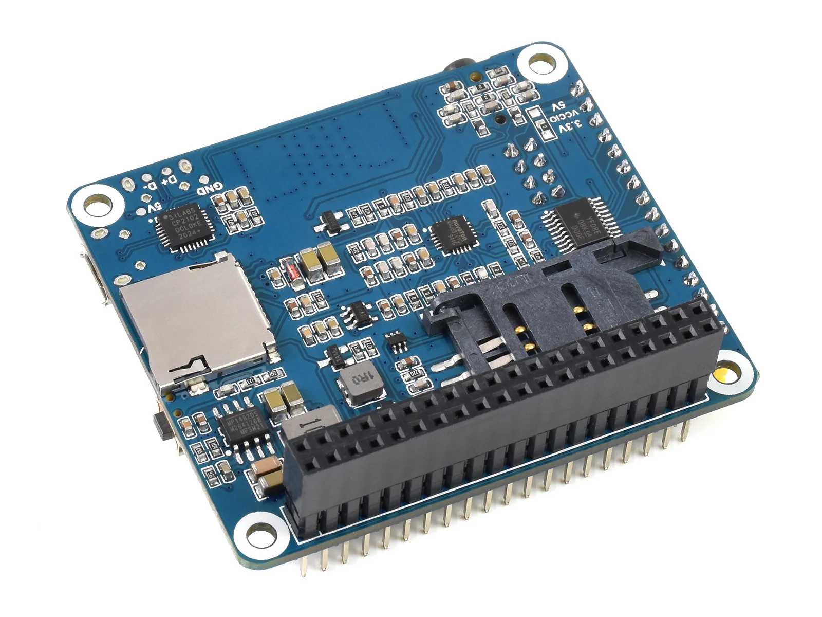 Waveshare  ̿ SIM7600CE 4G HAT, LTE Cat-4 4, 3G, 2G , GNSS Ŵ, ߱