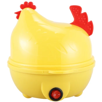 

Multifunctional Household Electric Mini Cute Eggs Boiler Cooker Steamer for Up to 7 Eggs Home Kitchen EU Plug