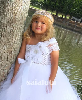 

Flower Girl Dress New Year Princess Children Wedding Dress Gown Kids Dresses Birthday Tutu Party Dress Christmas Vestido