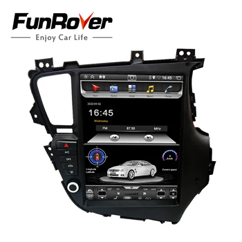 

FUNROVER Android 10.0 GPS Navigation For KIA K5 Optima 2010-2014 Car Radio Multimedia Player Headunit Stereo 2 Din DVD Carplay