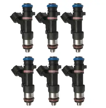 

Set Of 6 Fuel Injector Nozzles For 1981 - 2009 Nissan 2004 - 2009 NP300 1.8L 2.0L 2.4L 2.8L 3.0L 166007S000