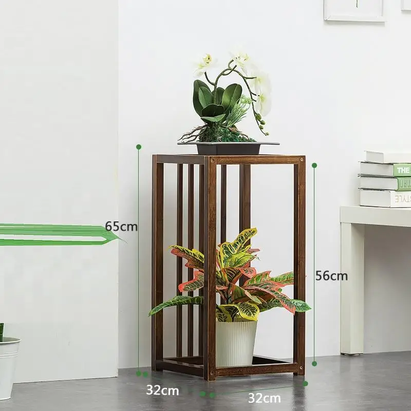 Version D Macetas для гостиной Mueble Para Plantas Huerto Urbano Madera стойки открытый балкон цветок Stojak Na Kwiaty завод полка - Цвет: Version D