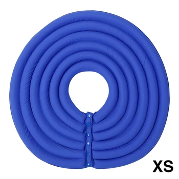 

Snap Button Injured Cone E-Collar Home Pet Supplies Waterproof Nylon Cloth Dog Recovery Collar After Surgery Anti Bite Portable