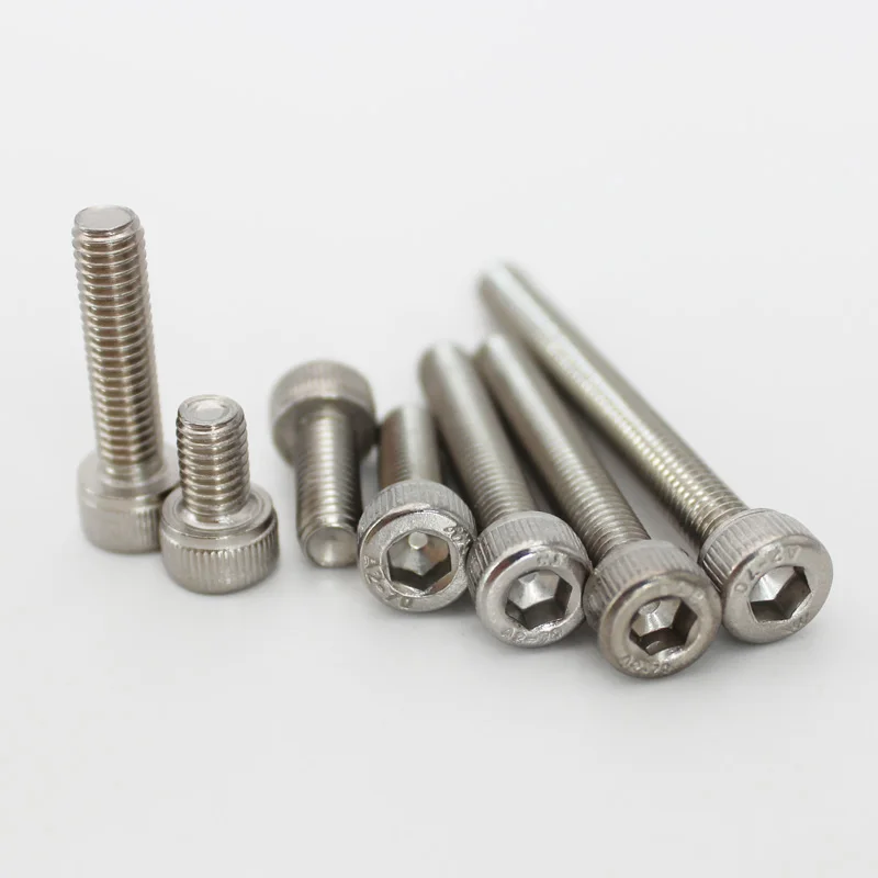 M1.4/M1.6/M2/M3/M4/M5/M6/M8 с внутренним шестигранником Винты со шляпкой