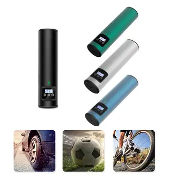 

Intelligent Wired Air Pump Mini Convenient Bicycle Car Pump Electric Pump Built In Battery Metal Air Pump
