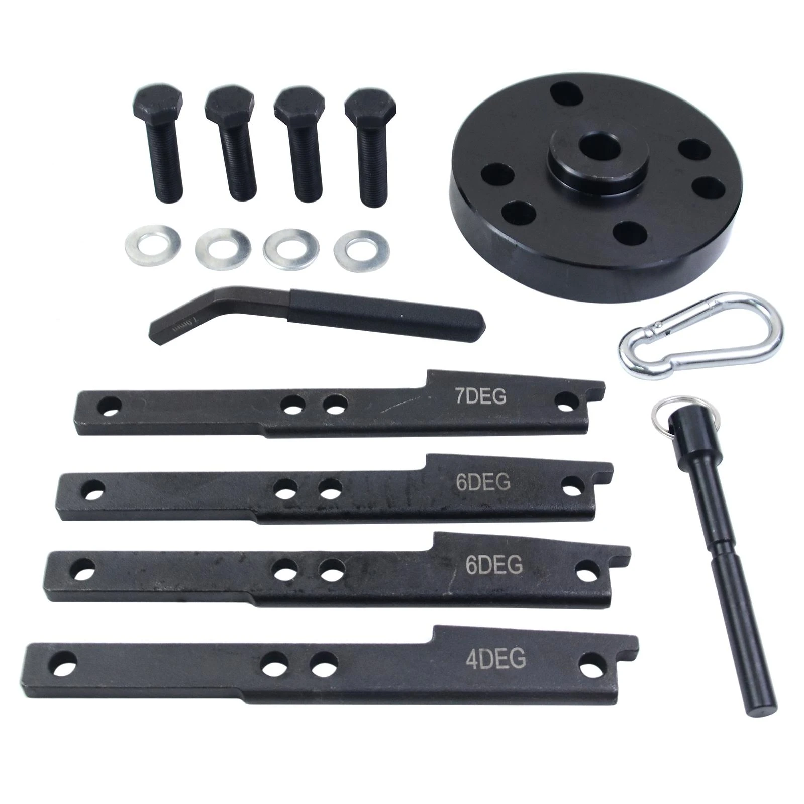 AP03 3163021 Cam Timing Tool Kit + 3163530 Engine Brake Adjustment Tool 7 mm Suitable for Cummins ISX QSX engine heavy steel