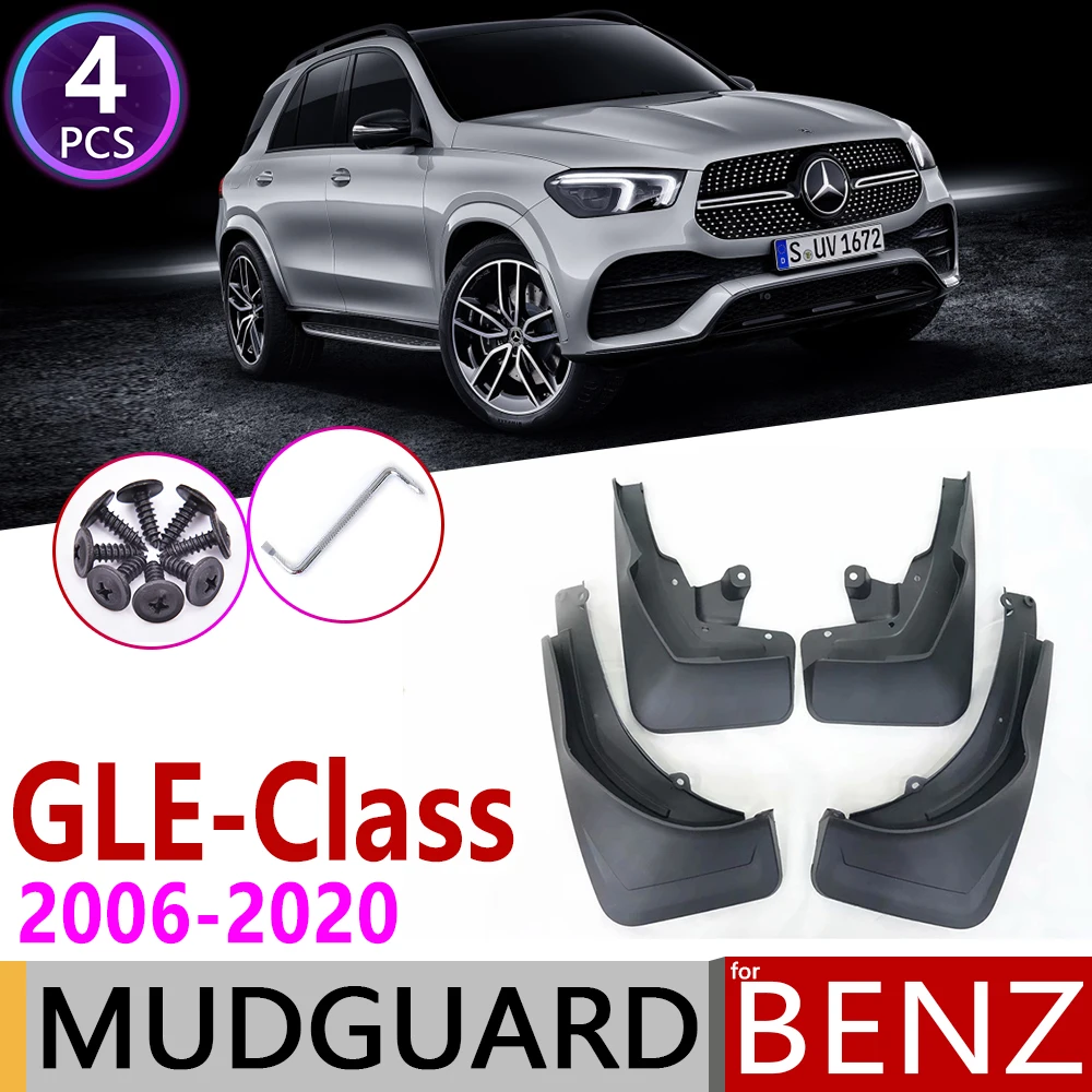 

Mudflap for Mercedes Benz GLE M Class W164 W166 W167 V167 2006~2020 Fender Mud Guard Splash Flap Mudguard Accessories 2010 2015