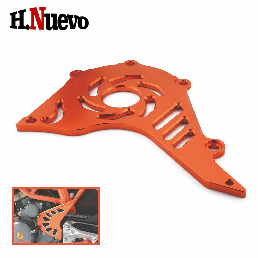 For Ktm Duke 125 Ktm Duke 200 2013 2015 Aluminum Front Sprocket Cover Engine Chain Guard Case