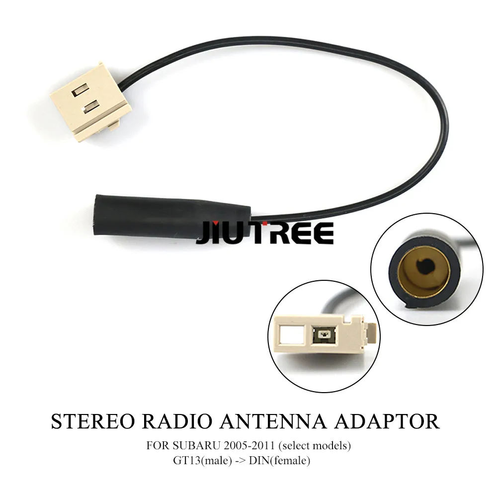 Стерео радио жгут проводов адаптер Разъем для SUBARU(выберите модели)/для GT13(папа)-> DIN(мама) разъем свинцовый ткацкий кабель