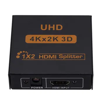 

3D 4K*2K Full HD 1080p 1X4 HDMI Splitter Adapter 4 Ports Hub Repeater Amplify Converter for HDTV Xbox PS3 PS4 Multimedia