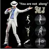 Фигурка король MJ Майкла Джексона MV Moonwalk, триллер, ПВХ экшн-фигурка, Коллекционная модель, игрушка ► Фото 1/4