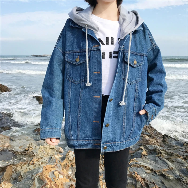 Denim Jacket Ed Jeans Style Streetwear 