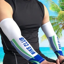 1 пара для мужчин и женщин унисекс дышащий для рук с защитой от ультрафиолета рукава Баскетбол Велоспорт лед ткань ElbowPad Guard Спорт рука грелка