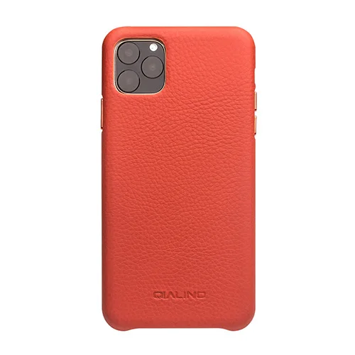 QIALINO Роскошный чехол для телефона из натуральной кожи для Apple iPhone11 Pro Max 6,5 дюймов стильный ультра-светильник чехол для iPhone 11/11Pro - Цвет: For iPhone 11Pro
