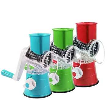 

Manual Vegetable Cutter Slicer Kitchen Accessories Multifunctional Round Mandoline Slicer Potato Cheese Kitchen Gadgets